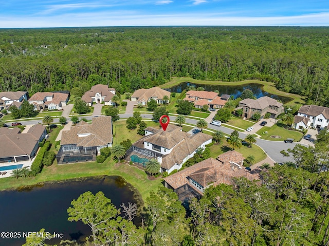 452 Deer Valley Dr, Ponte Vedra, FL 32081 - aerial overview of property's location with nearby suburban area