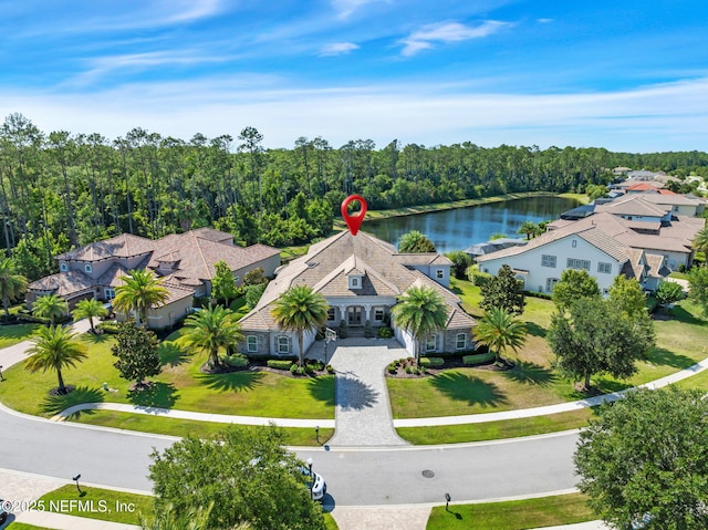 452 Deer Valley Dr, Ponte Vedra, FL 32081 - aerial view of property and surrounding area with a nearby body of water