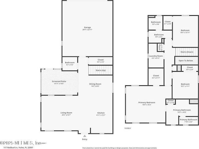 117 Redbud Ln, Yulee, FL 32097 - view of home floor plan