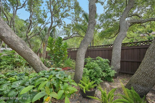 136 Sherwood Ave, Saint Augustine, FL 32084 - view of fenced backyard