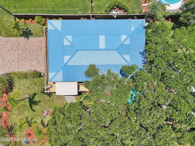 136 Sherwood Ave, Saint Augustine, FL 32084 - view from above of property