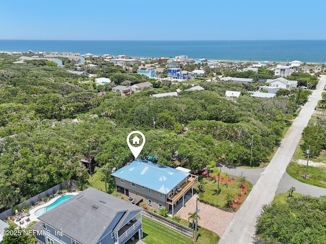 136 Sherwood Ave, Saint Augustine, FL 32084 - aerial view of a nearby body of water