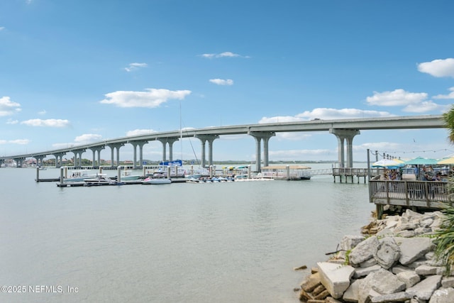 136 Sherwood Ave, Saint Augustine, FL 32084 - dock area featuring a water view