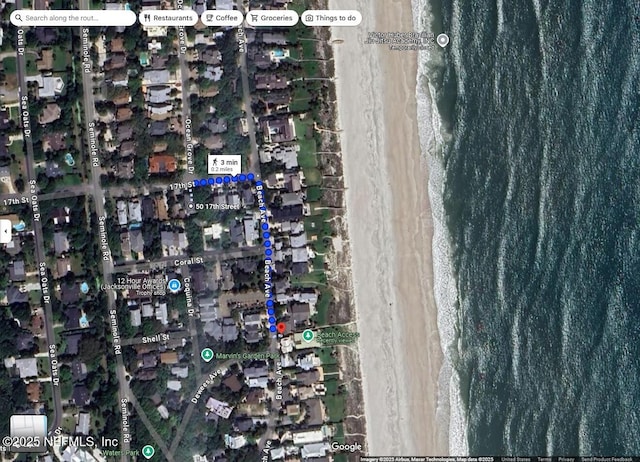 50 17th St, Atlantic Beach, FL 32233 - map of property location