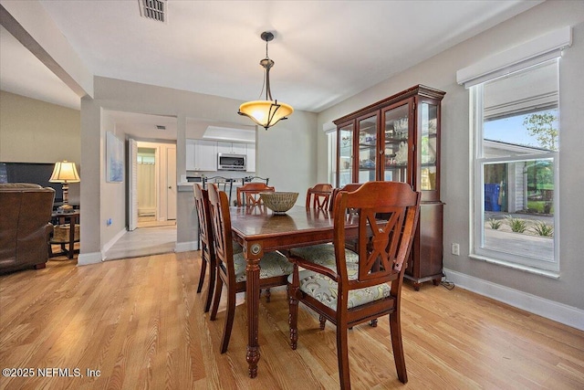 105 Lucina Ln, Ponte Vedra Beach, FL 32082 - dining room with light wood finished floors and baseboards