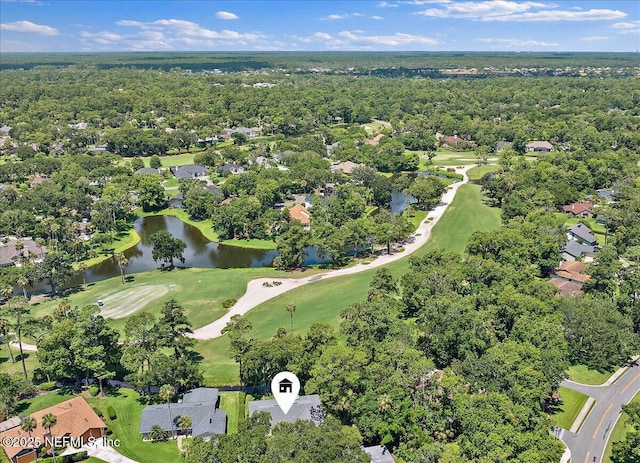 105 Lucina Ln, Ponte Vedra Beach, FL 32082 - aerial view of property's location with a nearby body of water, nearby suburban area, and a golf club