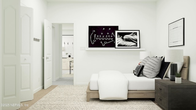 76136 Estuary Way, Yulee, FL 32097 - bedroom featuring light colored carpet and baseboards