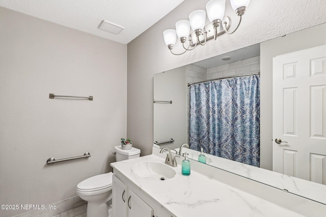 12137 Dividing Oaks Trl E, Jacksonville, FL 32223 - bathroom with vanity and curtained shower