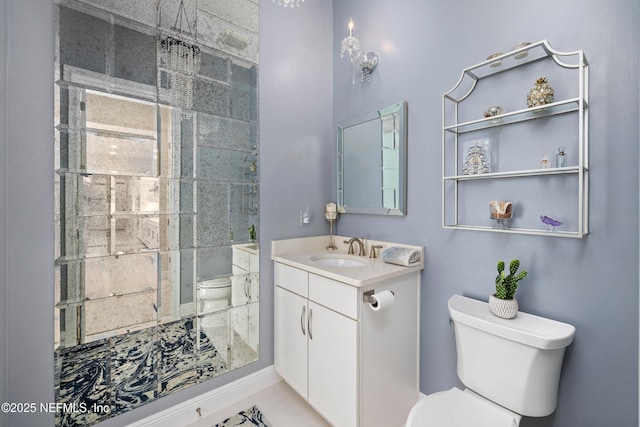 651 Rum Runner Way, Saint Johns, FL 32259 - bathroom featuring vanity and a shower stall