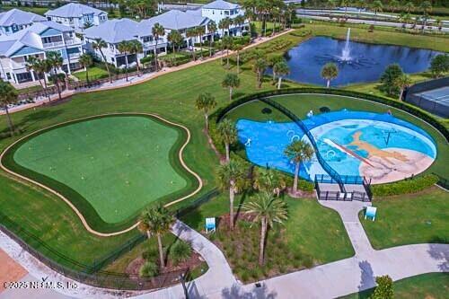 651 Rum Runner Way, Saint Johns, FL 32259 - aerial view of residential area with a large body of water