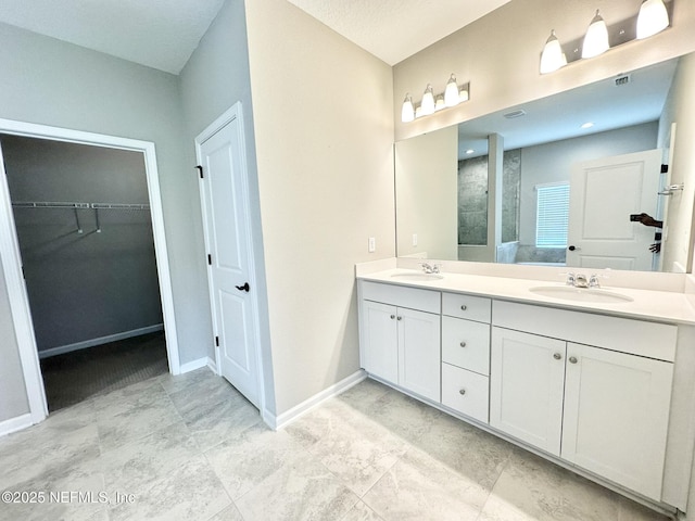 356 Bermudez Way, Saint Augustine, FL 32095 - full bathroom with double vanity and a spacious closet