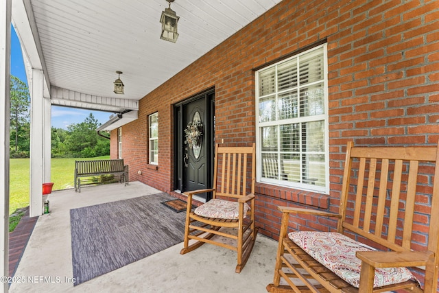 34100 Old Baldwin Rd, Callahan, FL 32011 - view of porch