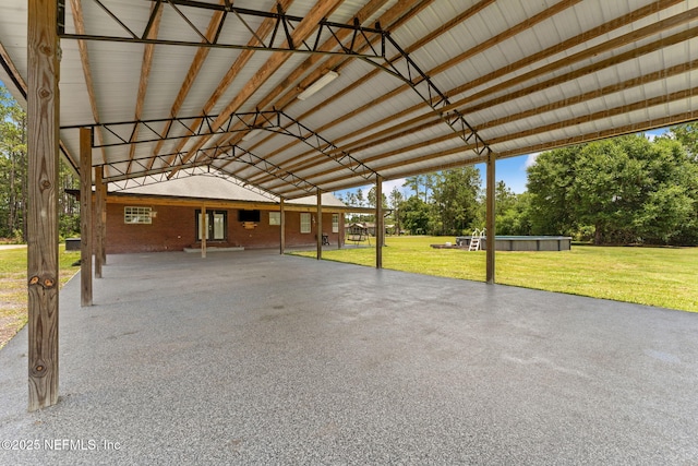 34100 Old Baldwin Rd, Callahan, FL 32011 - view of horse barn