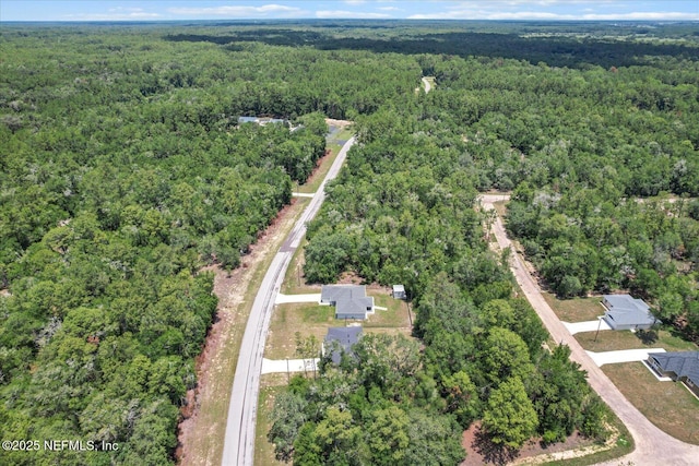 9473 N Athenia Dr, Citrus Springs, FL 34434 - view of property location with a heavily wooded area