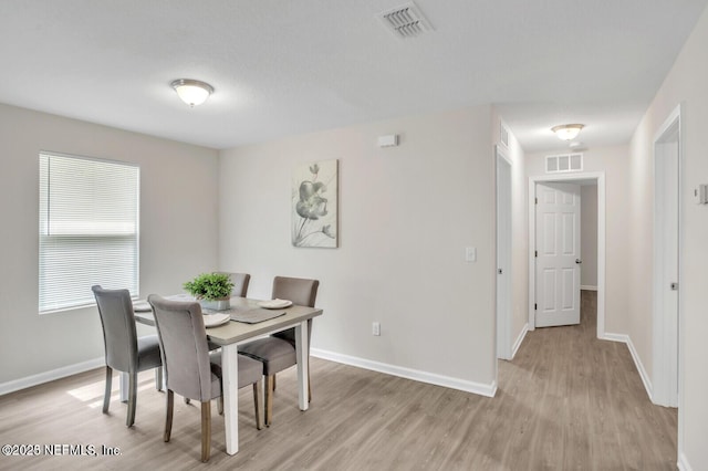 4730 Ridgewood Ave, Jacksonville, FL 32207 - dining space with light wood finished floors and baseboards