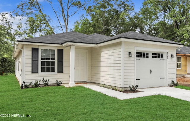 4730 Ridgewood Ave, Jacksonville, FL 32207 - ranch-style house featuring an attached garage, a front yard, and driveway