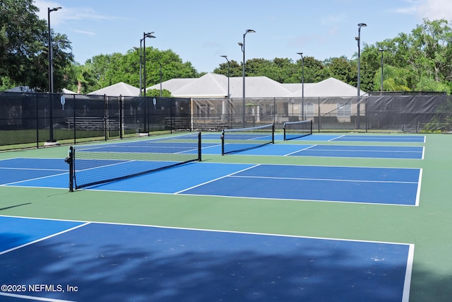 13464 Ellsworth Ln, Jacksonville, FL 32225 - view of tennis court featuring community basketball court