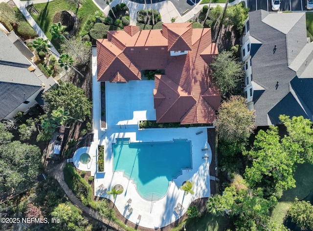 2404 Vista Cove Rd, Saint Augustine, FL 32084 - bird's eye view of a pool