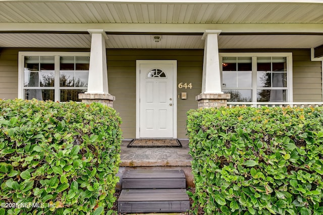 644 Sun Down Cir, Saint Augustine, FL 32080 - entrance to property with covered porch
