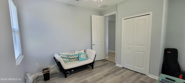 308 Winding Oak Way, Saint Augustine, FL 32084 - living area with wood finished floors and baseboards