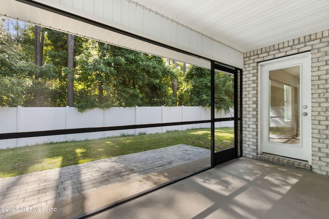 78262 Saddle Rock Rd, Yulee, FL 32097 - view of unfurnished sunroom