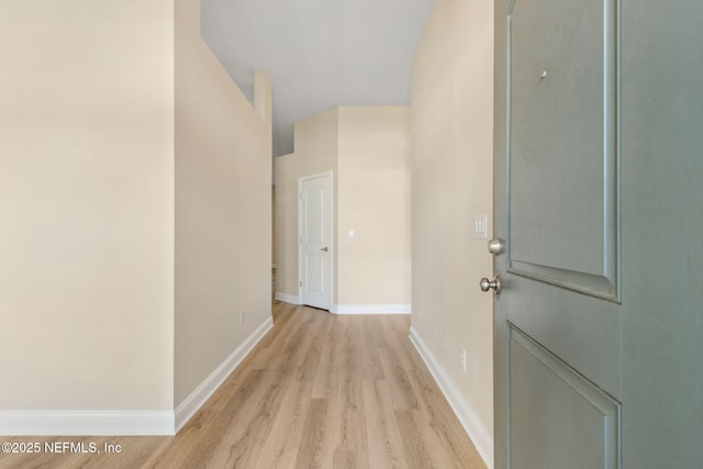 78262 Saddle Rock Rd, Yulee, FL 32097 - corridor featuring light wood finished floors and baseboards