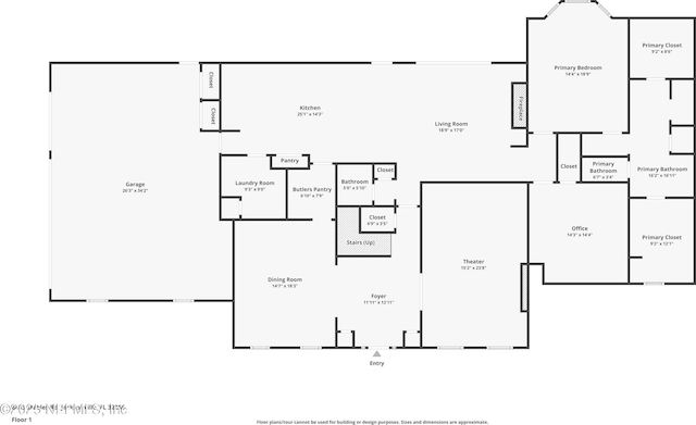 8483 Stables Rd, Jacksonville, FL 32256 - view of floor plan / room layout