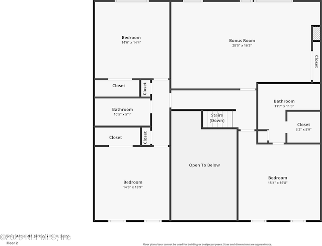8483 Stables Rd, Jacksonville, FL 32256 - view of property floor plan