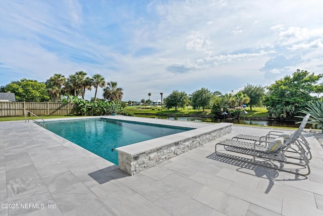 1786 Selva Marina Dr, Atlantic Beach, FL 32233 - view of pool with a patio and a water view