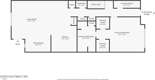 3164 Ravines Rd, Middleburg, FL 32068 - view of room layout
