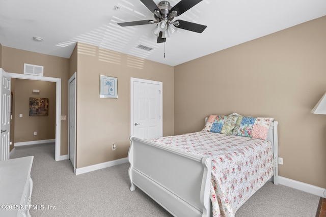 160 Legendary Dr Unit 204, Saint Augustine, FL 32092 - bedroom with carpet floors and a ceiling fan