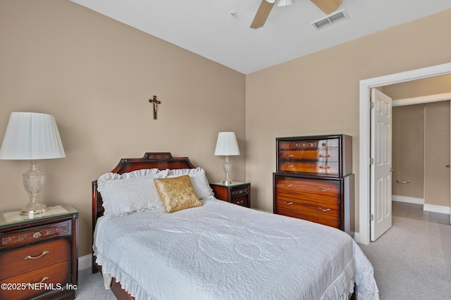 160 Legendary Dr Unit 204, Saint Augustine, FL 32092 - carpeted bedroom with baseboards and a ceiling fan