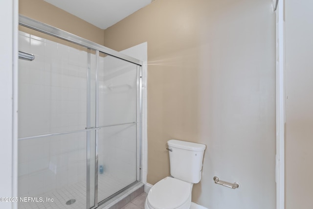 160 Legendary Dr Unit 204, Saint Augustine, FL 32092 - bathroom featuring a shower stall and tile patterned flooring