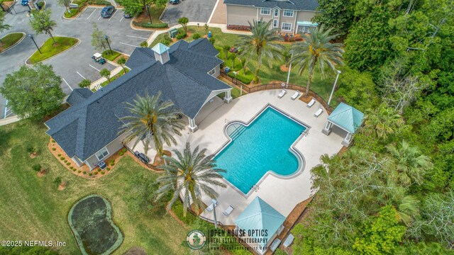 160 Legendary Dr Unit 204, Saint Augustine, FL 32092 - bird's eye view of a pool