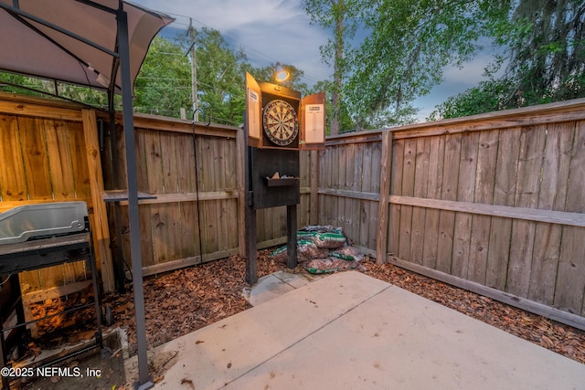 210 N Saint Clair St, Starke, FL 32091 - view of patio / terrace
