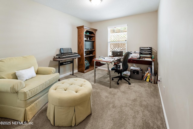 210 N Saint Clair St, Starke, FL 32091 - carpeted office with baseboards