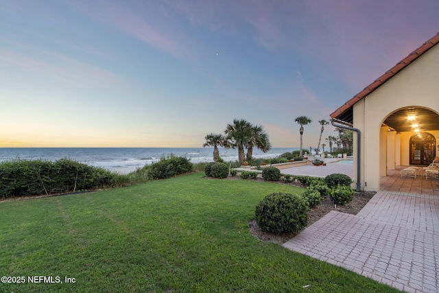 1185 Ponte Vedra Blvd, Ponte Vedra Beach, FL 32082 - view of grassy yard featuring a water view