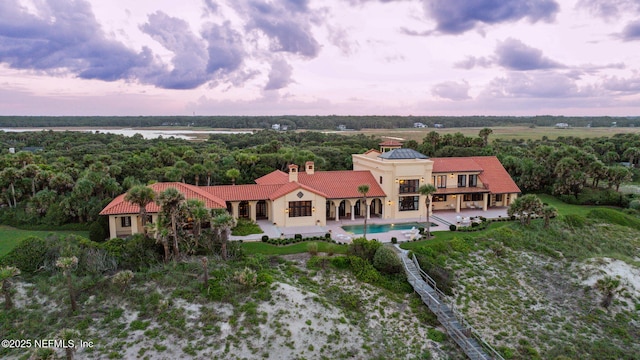 1185 Ponte Vedra Blvd, Ponte Vedra Beach, FL 32082 - view from above of property featuring a pool