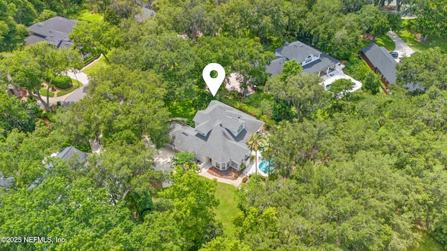 312 Bartram Trl, Saint Johns, FL 32259 - aerial view of property's location with nearby suburban area and a forest