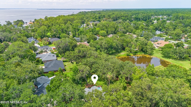 312 Bartram Trl, Saint Johns, FL 32259 - aerial overview of property's location featuring a large body of water and nearby suburban area