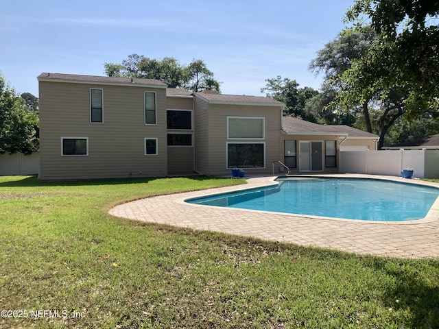 2764 Admirals Walk Dr E, Orange Park, FL 32073 - view of swimming pool with a patio