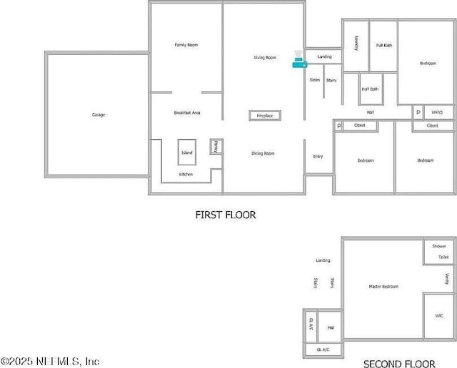 2764 Admirals Walk Dr E, Orange Park, FL 32073 - view of home floor plan