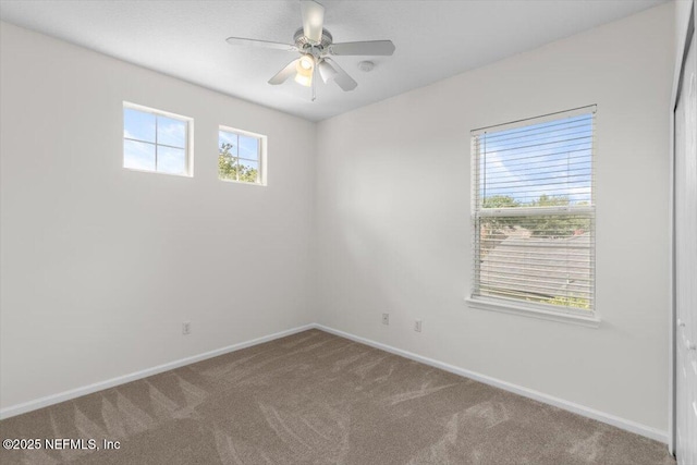 336 Edge Of Woods Rd, Saint Augustine, FL 32092 - unfurnished room featuring carpet floors and ceiling fan