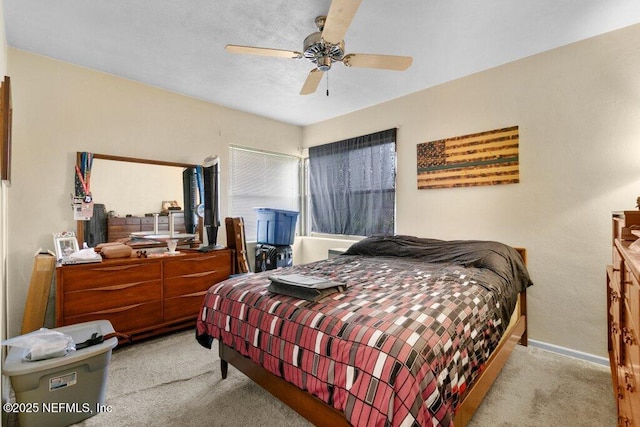 2305 Broward Rd, Jacksonville, FL 32218 - carpeted bedroom with a ceiling fan and baseboards