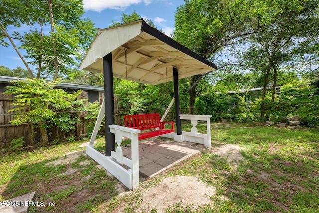 8940 Monroe Ave, Jacksonville, FL 32208 - view of yard featuring a patio