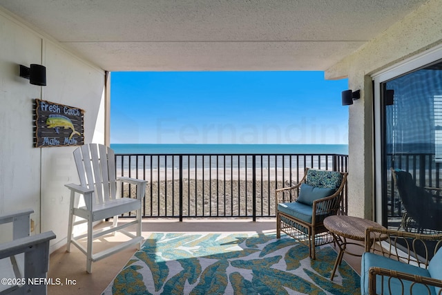 3350 S Fletcher Ave Unit C5, Fernandina Beach, FL 32034 - balcony featuring view of water and beach