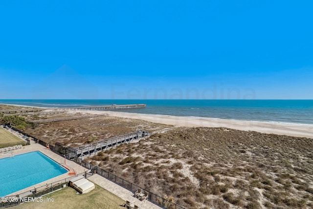 3350 S Fletcher Ave Unit C5, Fernandina Beach, FL 32034 - water view with nearby beach