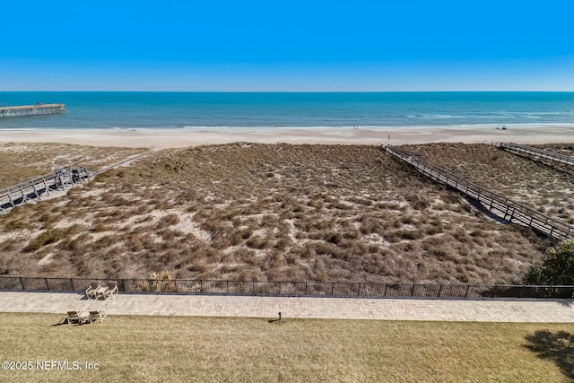 3350 S Fletcher Ave Unit C5, Fernandina Beach, FL 32034 - water view featuring nearby beach
