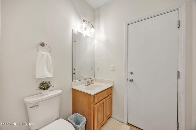 2502 Willow Creek Dr, Fleming Island, FL 32003 - bathroom with vanity and toilet