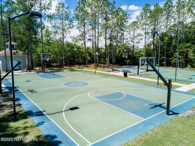 2502 Willow Creek Dr, Fleming Island, FL 32003 - view of basketball court featuring community basketball court